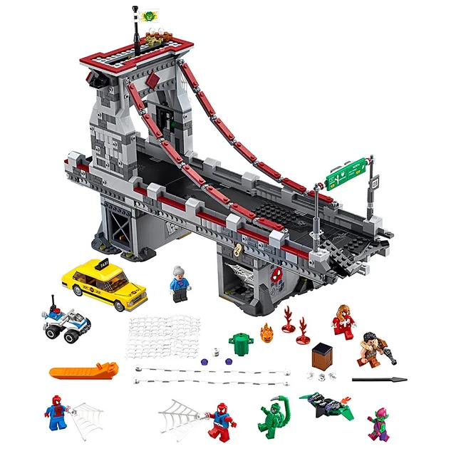 LEGO 76057-1 Spider-Man: Web Warriors Ultimate Bridge Battle