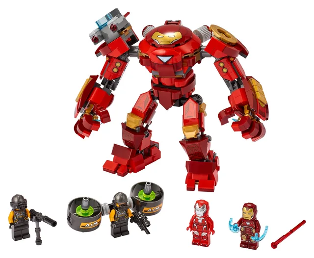 LEGO 76164-1 Iron Man Hulkbuster versus A.I.M. Agent