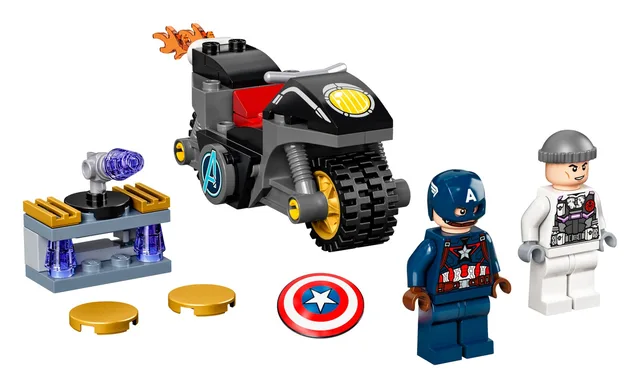 LEGO 76189-1 Captain America and Hydra Face-Off