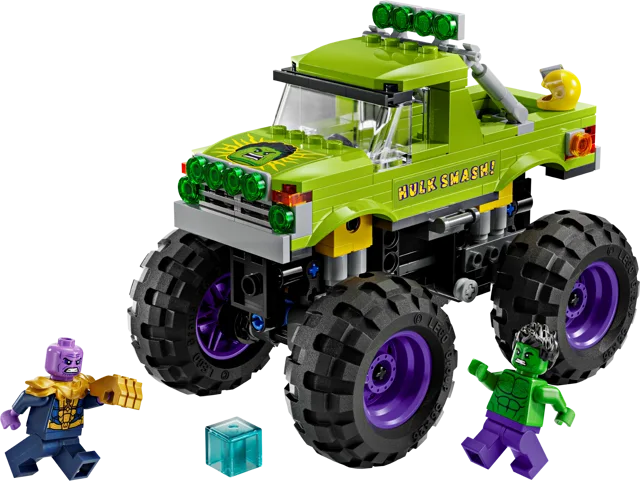 LEGO 76312-1 The Hulk Truck vs. Thanos