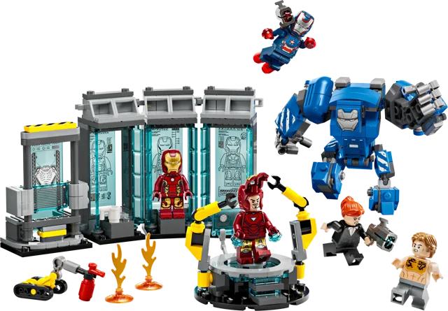 LEGO 76315-1 Iron Man's Laboratory: Hall of Armor