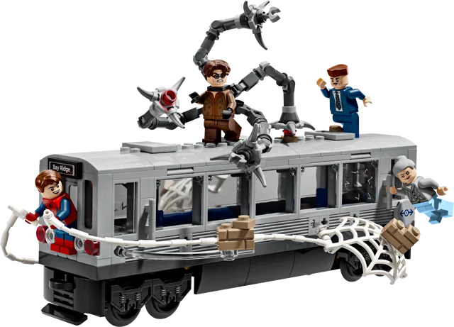LEGO 76321-1 Spider-Man vs. Doc Ock Subway Train Scene
