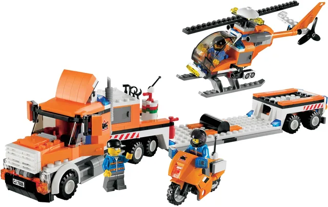 LEGO 7686-1 Helicopter Transporter