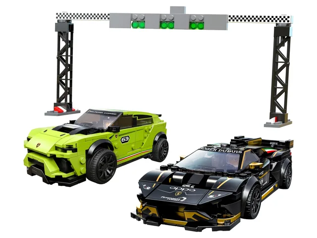 LEGO 76899-1 Lamborghini Urus ST-X & Lamborghini Huracán Super Trofeo EVO