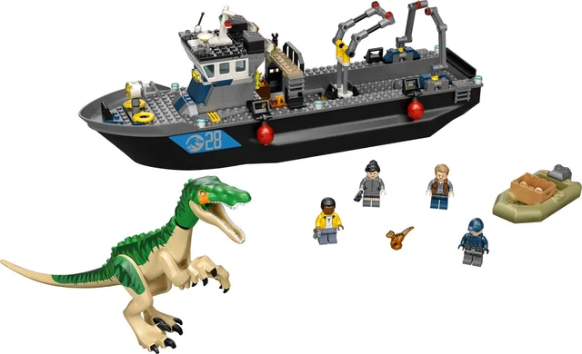 LEGO 76942-1 Baryonyx Dinosaur Boat Escape