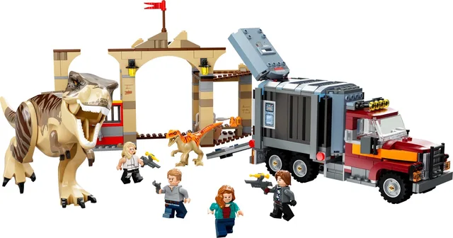 LEGO 76948-1 T. rex & Atrociraptor Dinosaur Breakout