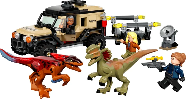 LEGO 76951-1 Pyroraptor & Dilophosaurus Transport