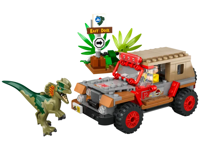 LEGO 76958-1 Dilophosaurus Ambush