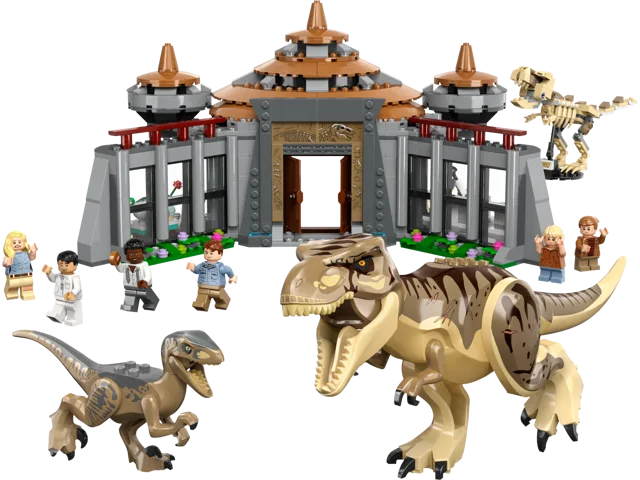 LEGO 76961-1 Visitor Center: T. rex & Raptor Attack