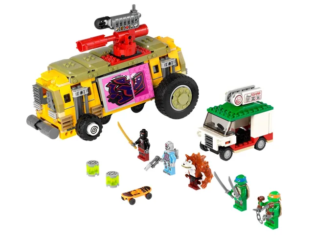 LEGO 79104-3 The Shellraiser Street Chase (Technic Base Version)