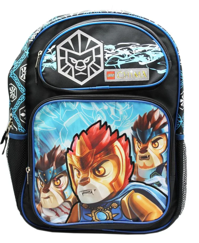 LEGO 794504071405-1 Legends of Chima Black and Blue Backpack