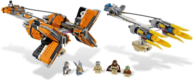 LEGO 7962-1 Anakin's and Sebulba's Podracers