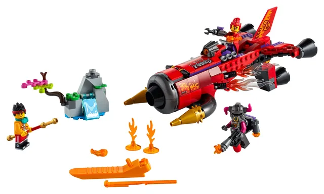 LEGO 80019-1 Red Son's Inferno Jet