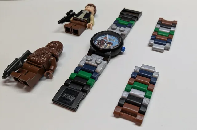 LEGO 8020400-1 Han Solo and Chewbacca Buildable Watch with Toy