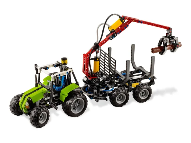 LEGO 8049-1 Tractor with Log Loader