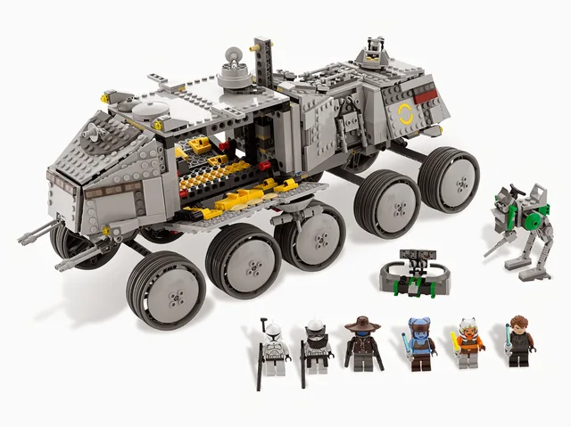 LEGO 8098-1 Clone Turbo Tank