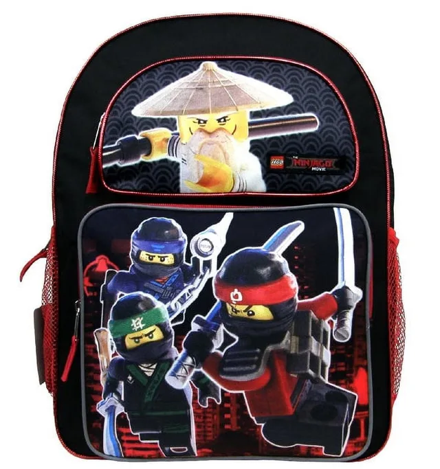 LEGO 840716184966-1 The LEGO Ninjago Movie Sensei Wu Backpack