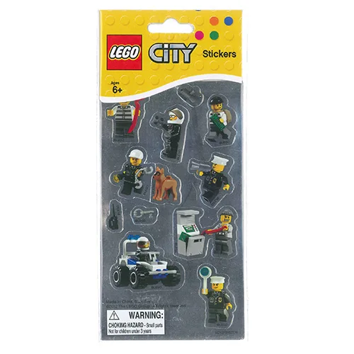 LEGO 842869011892-1 City Police Metal Stickers