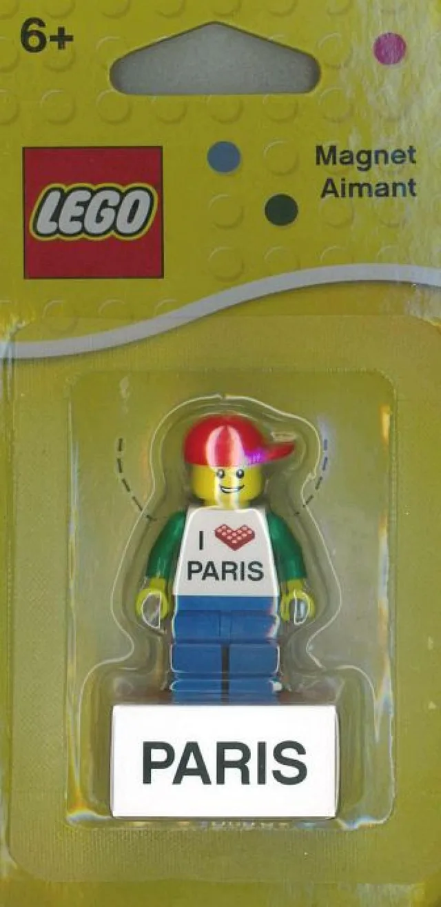LEGO 850760-1 I [Heart] Paris Magnet [Male]