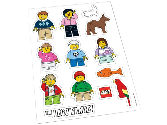 LEGO 850794-1 Family Window Decals