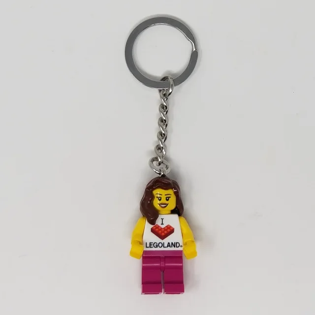 LEGO 851330-1 I [Heart] LEGOLAND Key Chain (Female)