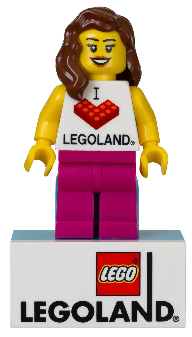LEGO 851331-1 I [Heart] LEGOLAND Minifigure Magnet (Female)