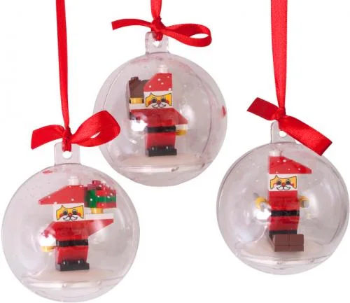 LEGO 852744-1 Christmas Tree Ornaments, Build Your Own Holiday Ornaments