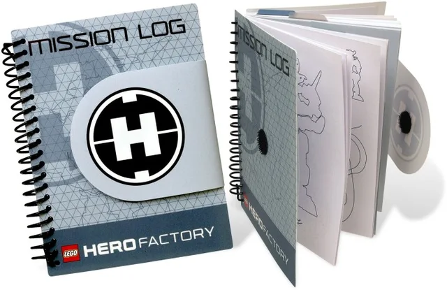 LEGO 853083-1 Hero Factory Mission Log Book