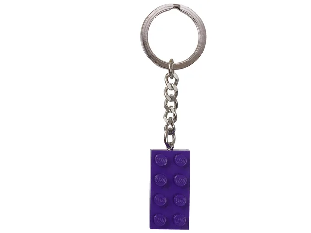 LEGO 853379-1 Purple Brick Key Chain
