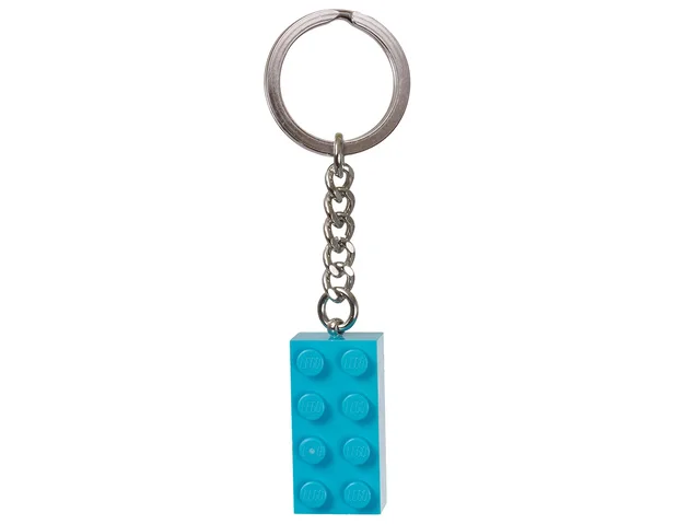 LEGO 853380-1 Turquoise Brick Key Chain