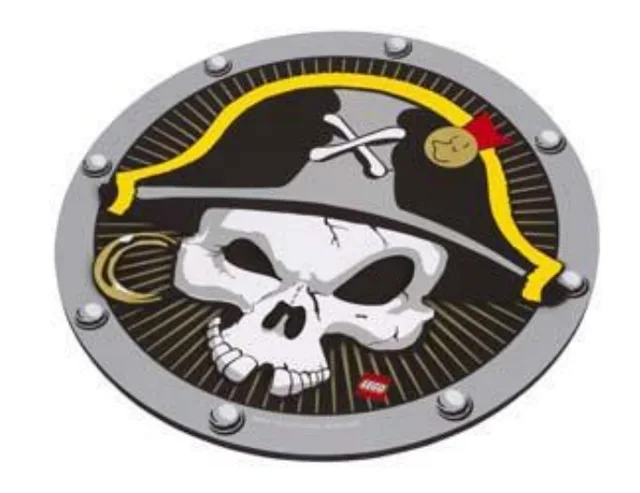 LEGO 853426-1 Pirate Shield (Gray)