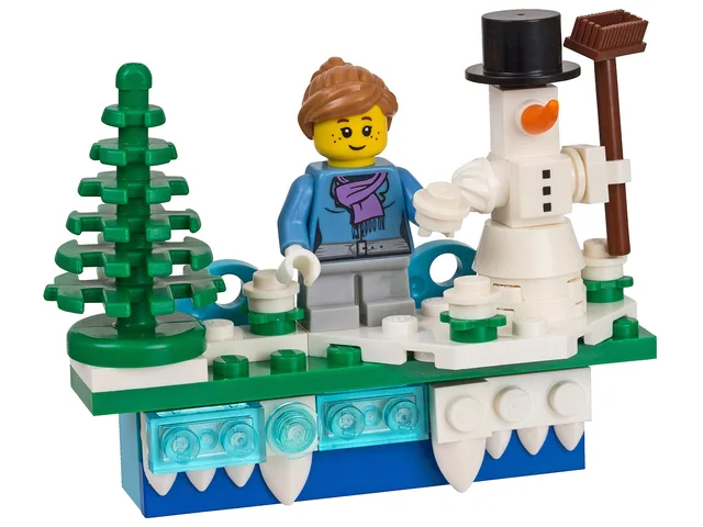 LEGO 853663-1 Iconic Holiday Magnet