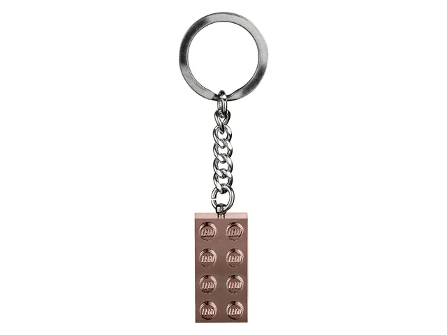LEGO 853793-1 Rose Gold Brick Key Chain
