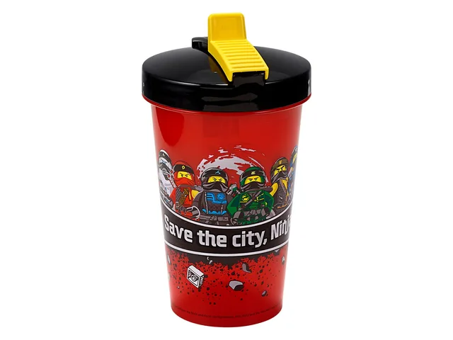 LEGO 853901-1 Ninjago Tumbler with Straw (Black Lid)