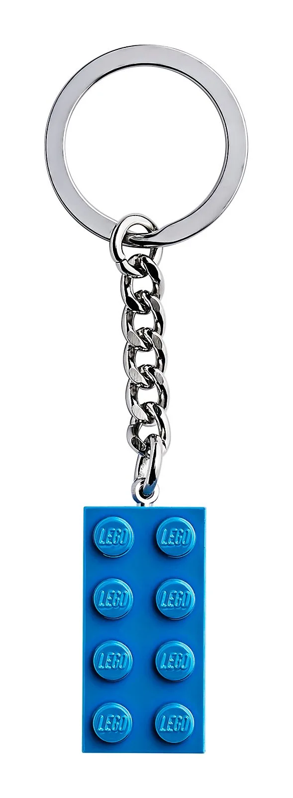 LEGO 853993-1 Bright Light Blue Brick Key Chain