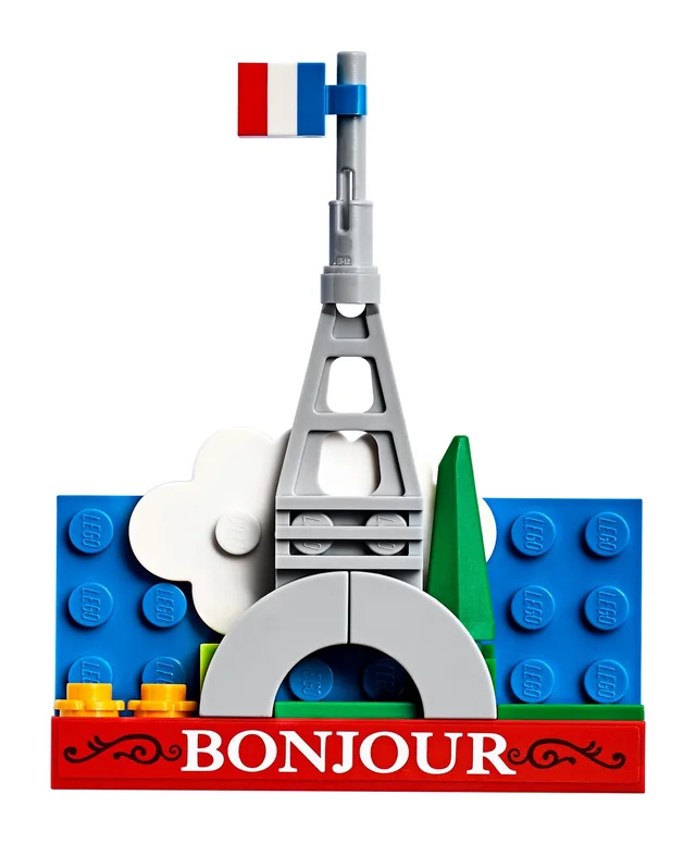 LEGO 854011-1 Eiffel Tower Magnet Build