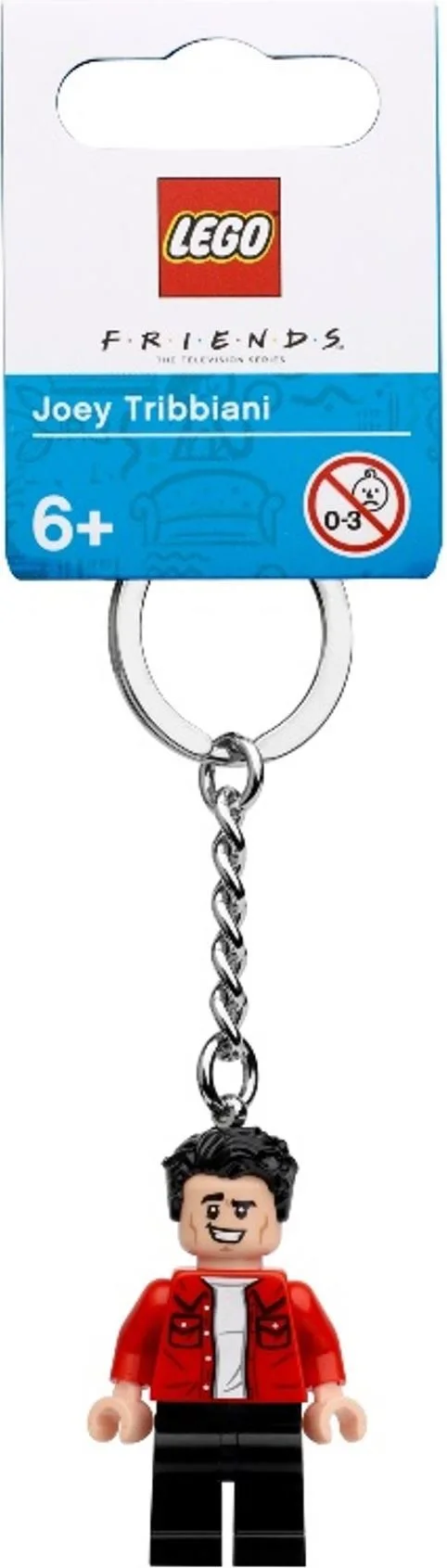 LEGO 854119-1 Joey Tribbiani Key Chain
