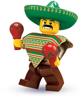 LEGO 8684-1 Mariachi / Maraca Man