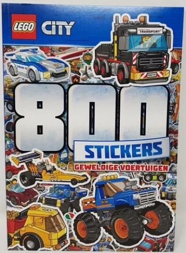 LEGO 8710823005749-1 City: 800 Stickers Geweldige Voertuigen