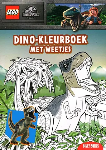 LEGO 8710823007354-1 Jurassic World: Dino-Kleurboek met Weetjes