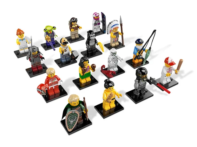 LEGO 8803-17 Series 3 - Complete - All Sets