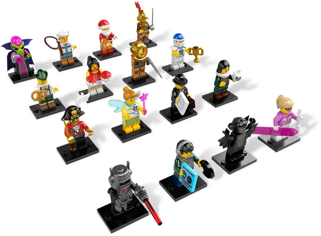 LEGO 8833-17 Series 8 - Complete - All Sets