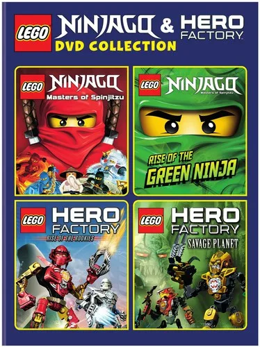 LEGO 883929399031-1 Ninjago and Hero Factory Collection (DVD)