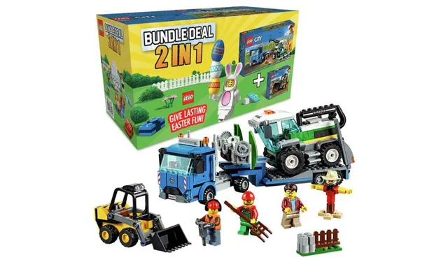 LEGO 8842497-1 City Vehicles Bundle Deal 2 In 1