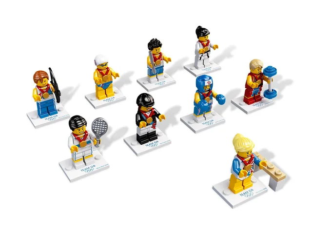 LEGO 8909-17 Team GB - Complete - All Sets