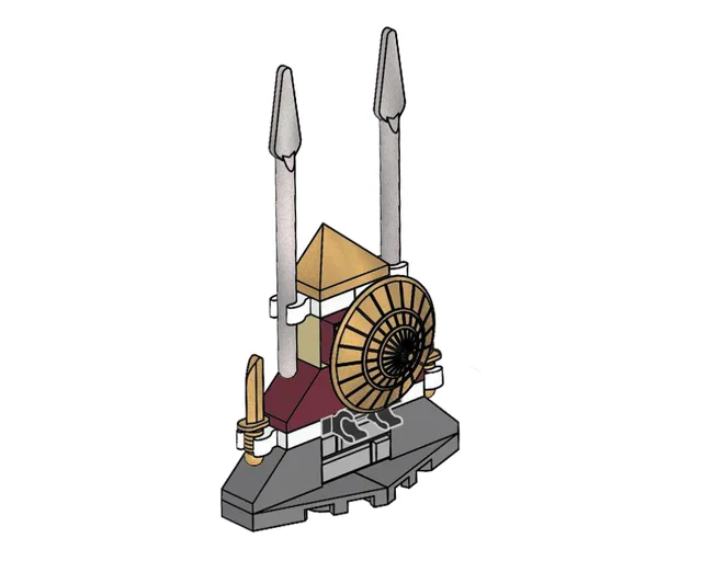 LEGO 891504-1 Weapon Rack