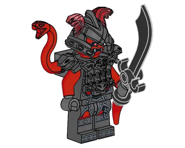 LEGO 891726-1 Vermillion Warrior