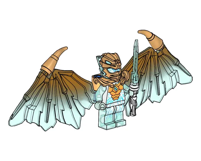 LEGO 892293-1 Golden Dragon Zane