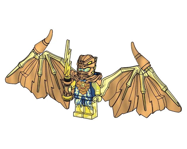 LEGO 892302-1 Golden Dragon Jay