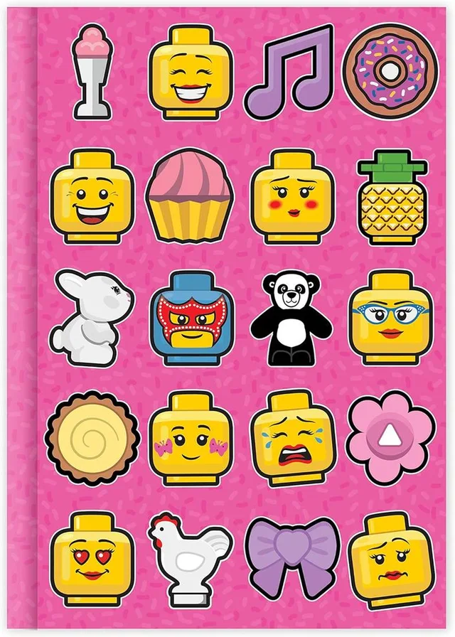 LEGO 90407-1 Minifigure Notebook (Pink)